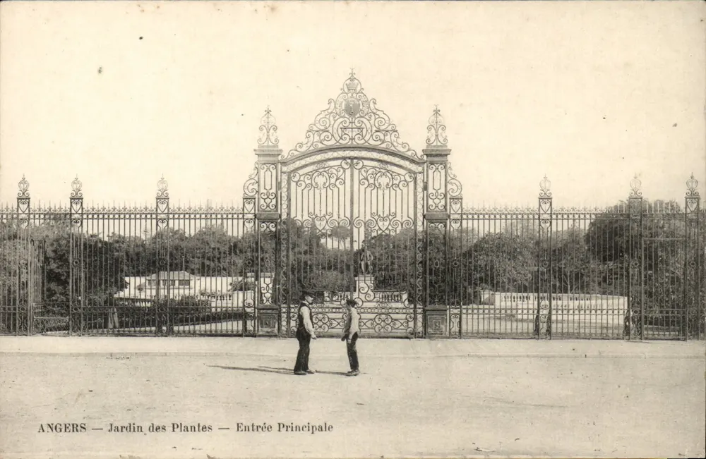 Angers — Jardin des Plantes — Entrée Principale - Recto