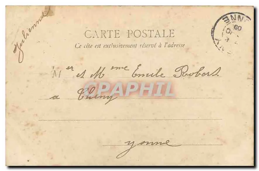 Paris — Gare de Lyon — éditeur B.E. PARIS n°3 - Verso