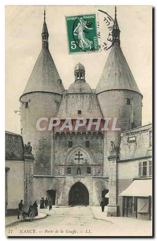 NANCY — Porte de la Graffe — LL. — n°77 - Frente
