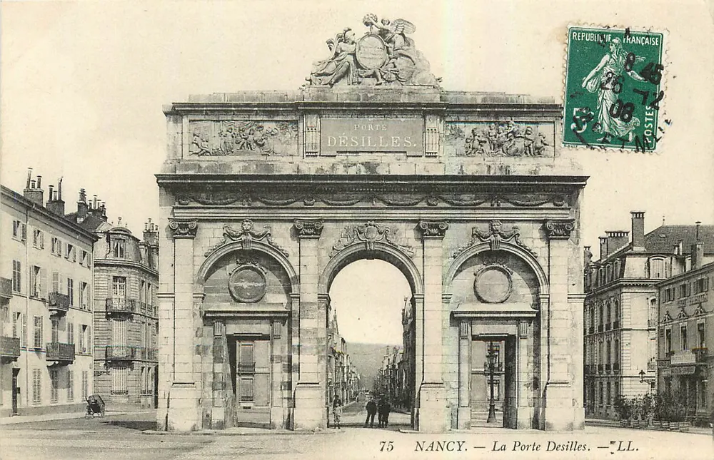 Nancy — A Porta Desilles — LL - Frente