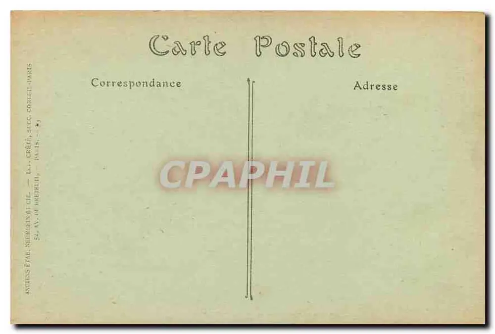Castelo de Chantilly — Lado oeste. — JND Fot. - Verso