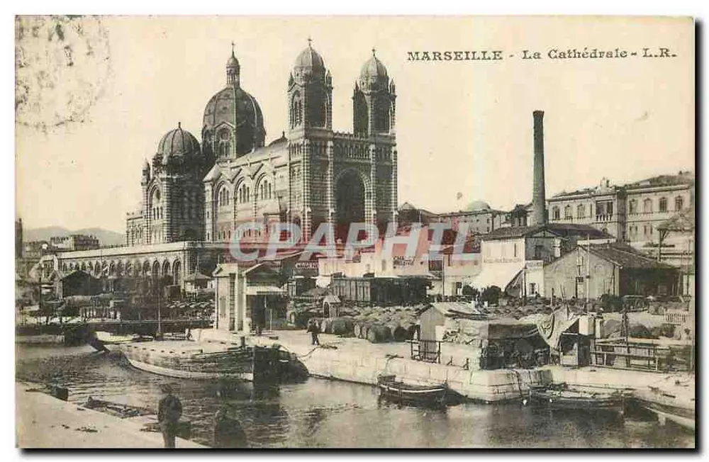 Marselha - A Catedral - L.R. - Frente