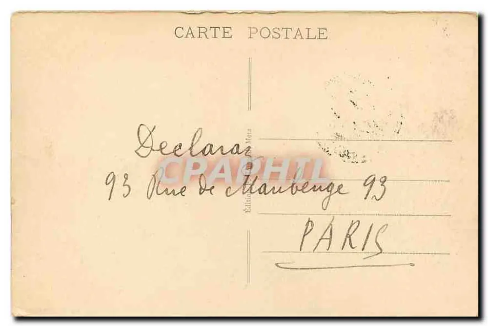 Metz — Intérieur de la Porte des Allemands — Éditions de Metz - Verso