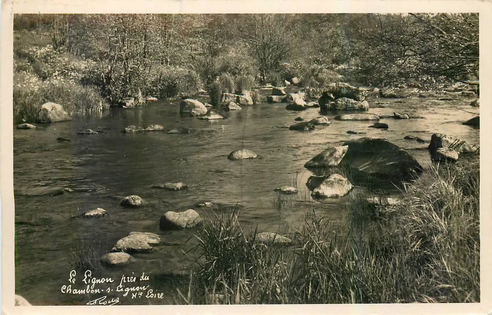 Le Pignon perto do Chambon - s. Lignon - N° 20 - Loire - Frente