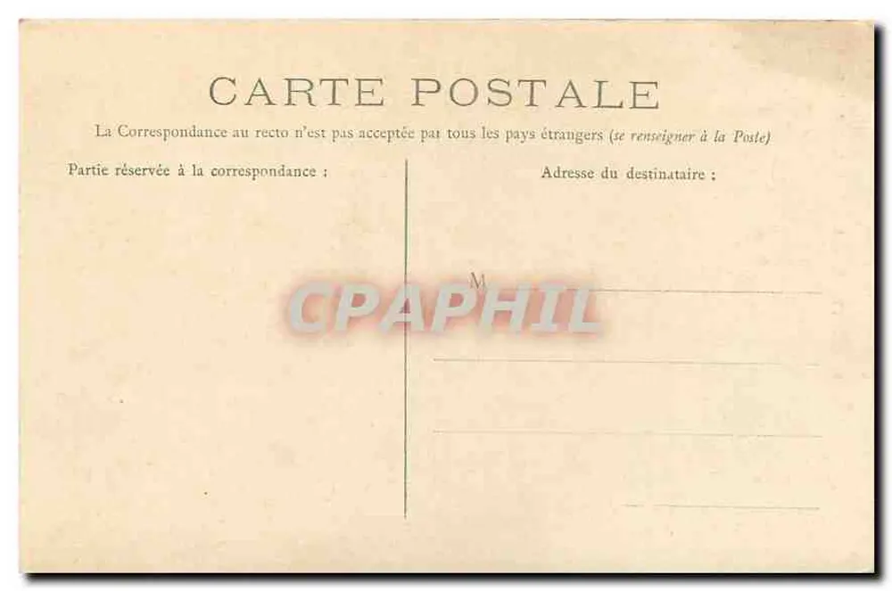 Poitiers — Fachada da Catedral — Edit. P. R. F. n°85 - Verso