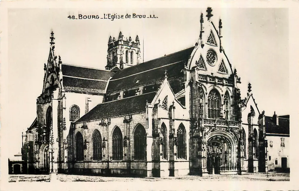 Bourg-L'Église de Brou — editor Léviellier, n°48 - Frente