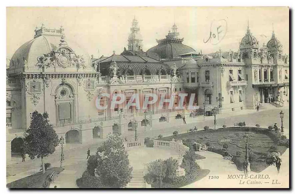 मोंटे-कार्लो — कैसिनो — एलएल. नंबर 1200 - आगे