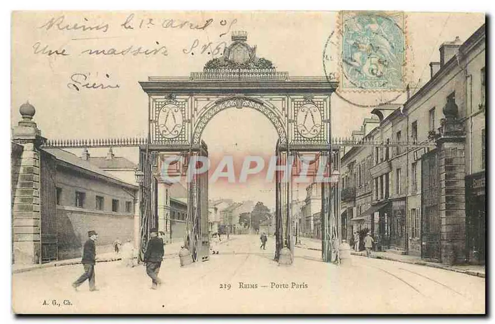 Roums — Porta Paris — A. G., Ch. - Frente