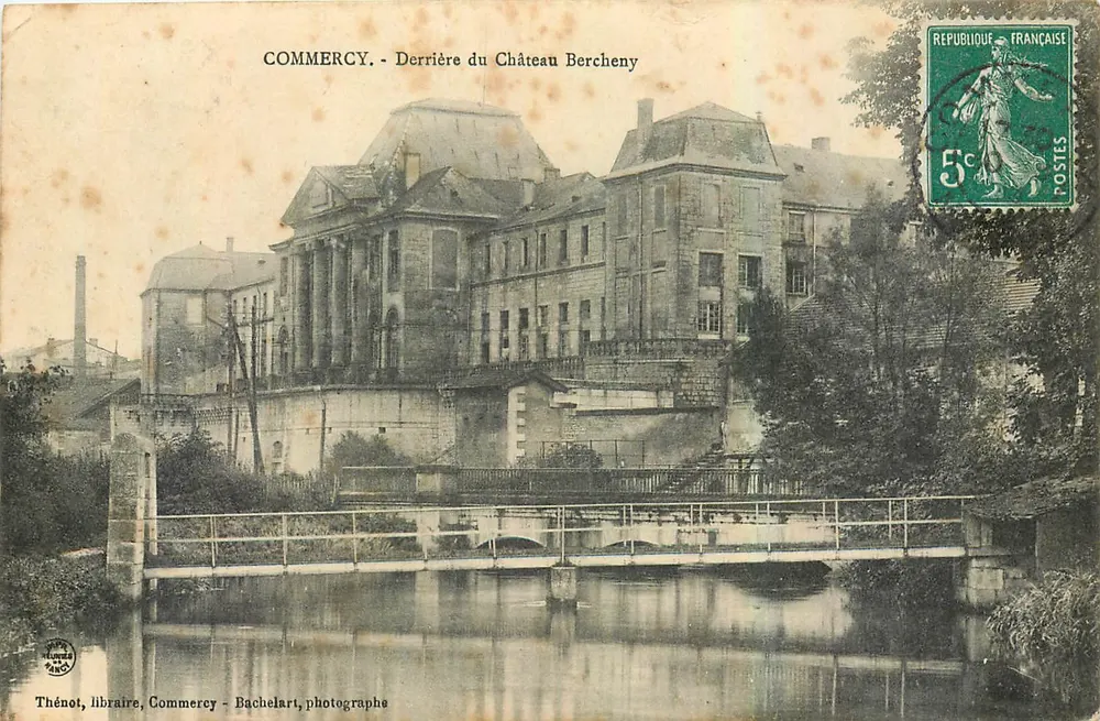 Commercy - Derrière du Château Bercheny — éditeur Thénot, libraire, Commercy - Awers