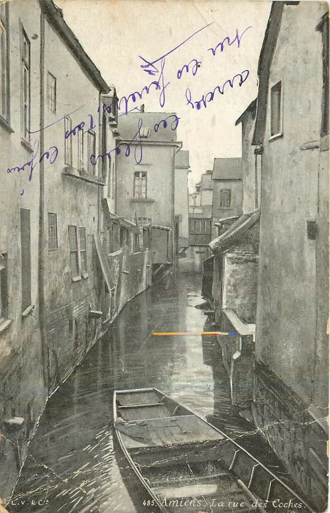 Amiens — La rue des Coches — V.C.C. n°485 - Voorkant