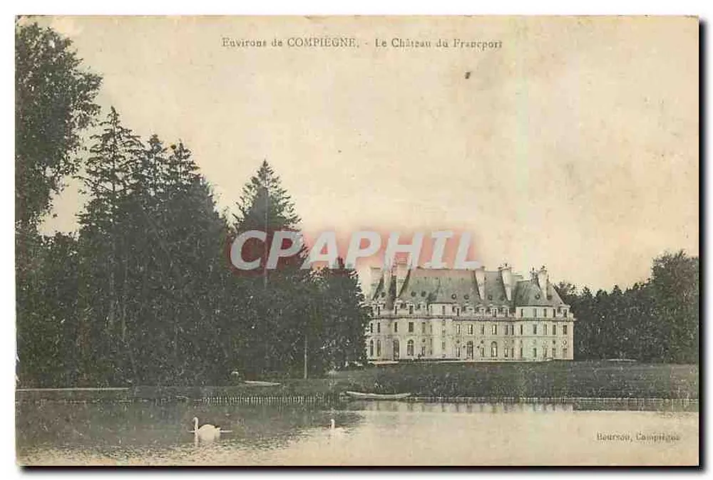 Ao redor de COMPIÈGNE — O Castelo de Francport — Bourrou, Compiegne - Frente