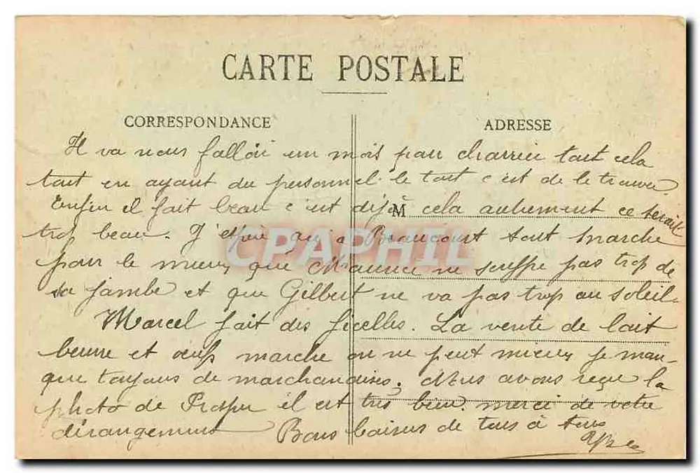 Ao redor de COMPIÈGNE — O Castelo de Francport — Bourrou, Compiegne - Verso