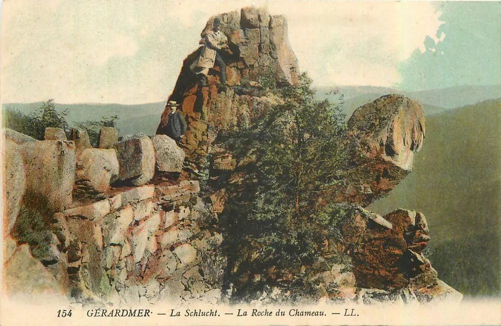 Gérardmer — La Schlucht — La Roche du Chameau — LL. — n° 154 - Recto