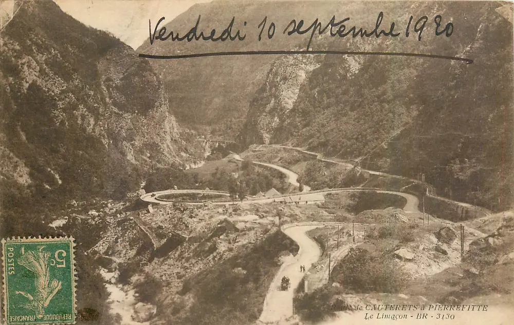 Rodovia de Cauterets a Pierrefitte - Le Limacon - BR - 3130 - Frente