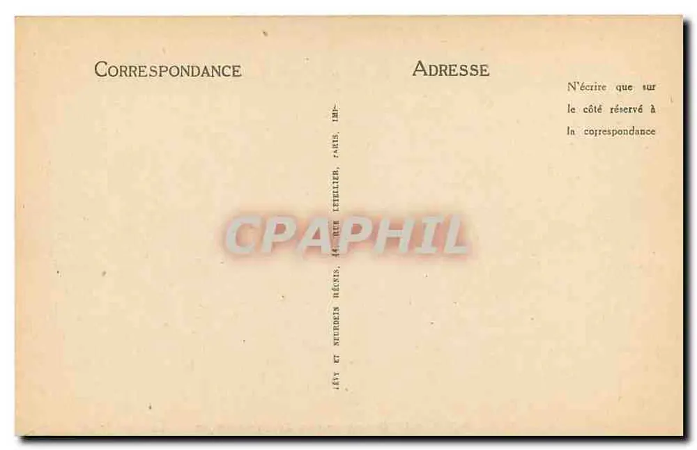 Coutances — O Caracol no Jardim Público — LL - Verso
