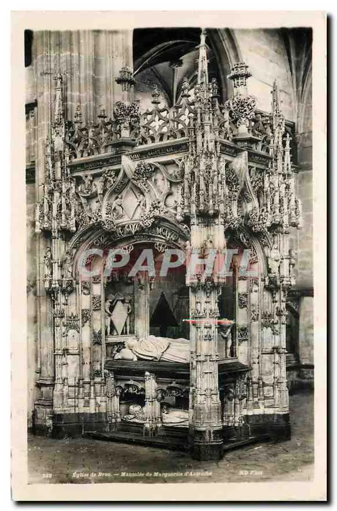 Église de Brou — Mausolée de Marguerite d'Autrèche — Réal-Photo - Recto