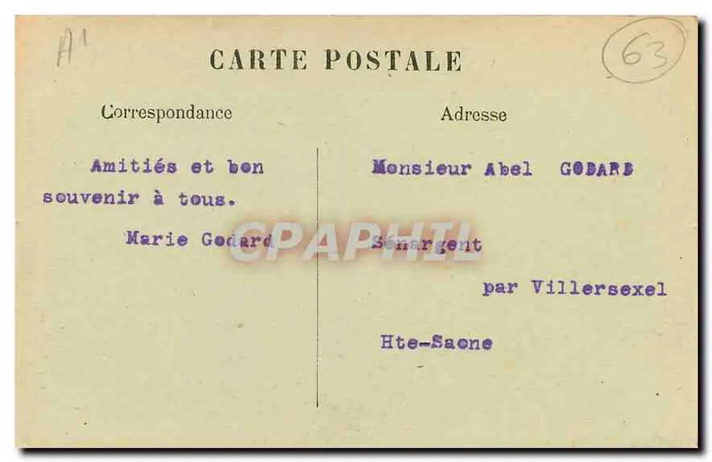 Kirche St-Cyr-au-Mont-d'Or — Meisteraltar — Verlag A. Demierre - Rückseite