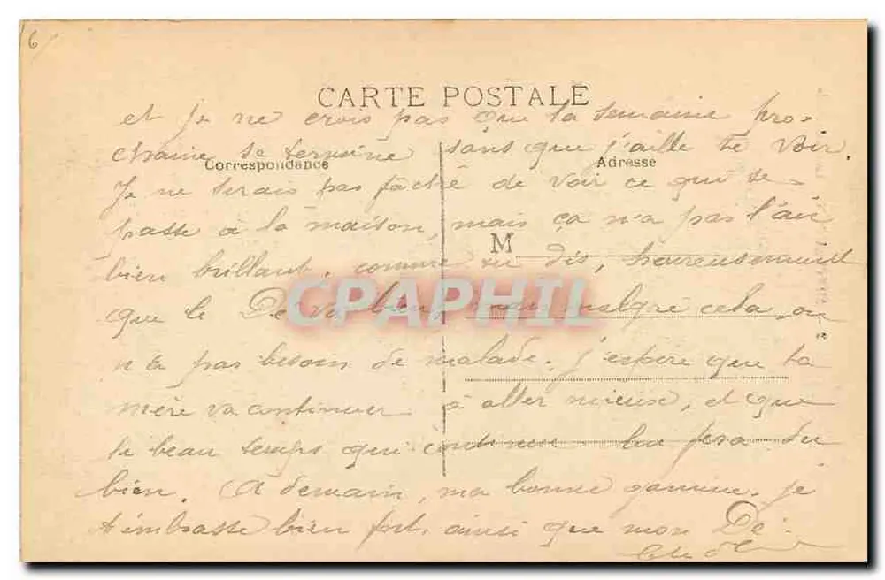 Montauban — De Kathedraal — Ed. G. V. - Achterkant
