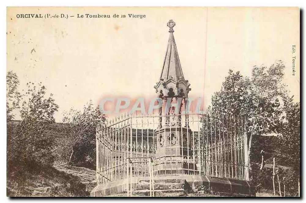 Orcival (P.-le-D.) — La Tomba della Vergine — Ed. Tournade - Recto