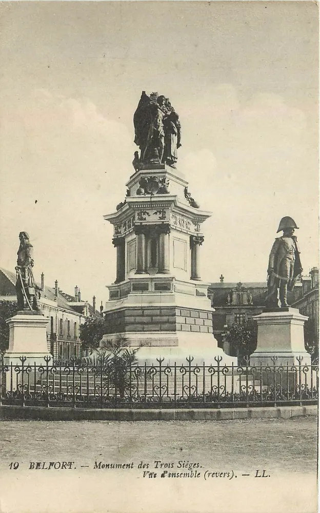 Belfort — Monumento dos Três Sítios — LL, n° 19 - Frente
