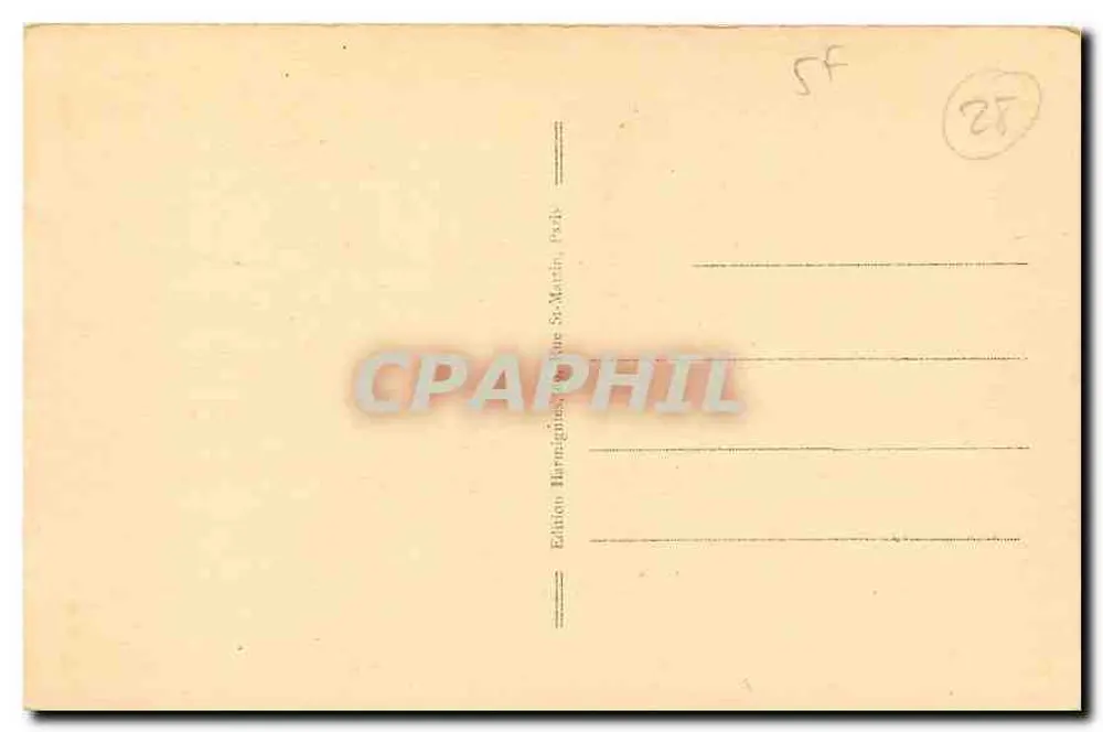 Chartres — Katedra — Harmignies, nr 2 - Rewers