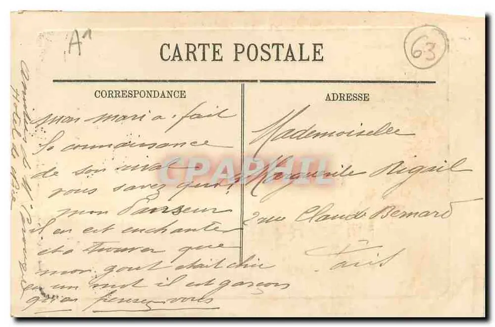 Le Mont-Dore — Vue du Pic du Capucin — L.L. éditeur - Verso