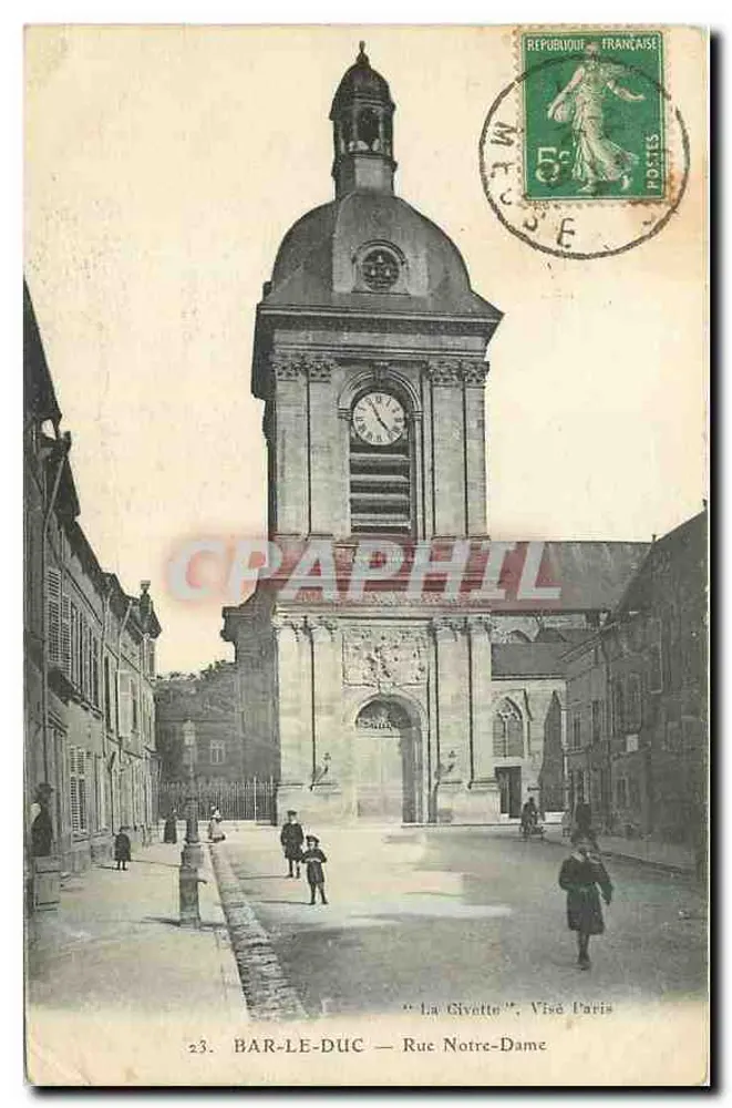 Bar-le-Duc — Rue Notre-Dame — La Givatte — Editor Paris, n°23 - Frente