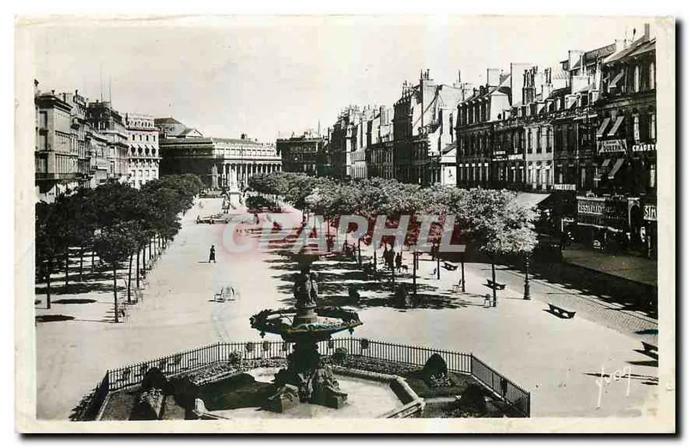 Les Allées de Tourny — Bordeaux (Gironde) — n°1755 - Recto