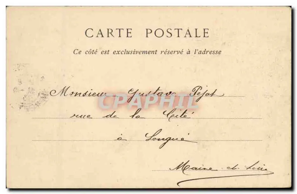 Château d'Angers — Les deux Grandes Tours — Collections ND Phot. n°29 - Verso