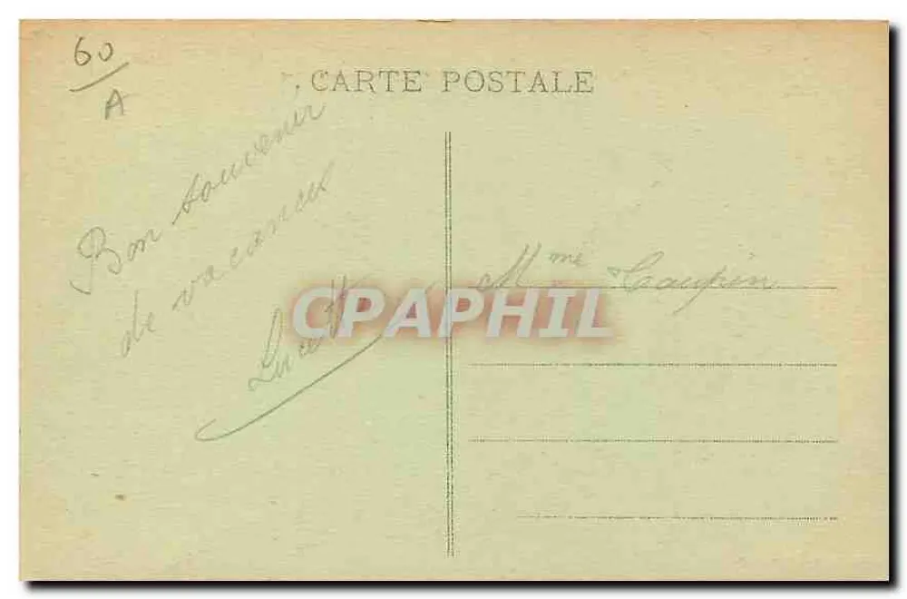 Compiègne - Ruïnes van de Toren Jeanne-d'Arc — uitgever 'Compiègne' n°84 - Achterkant