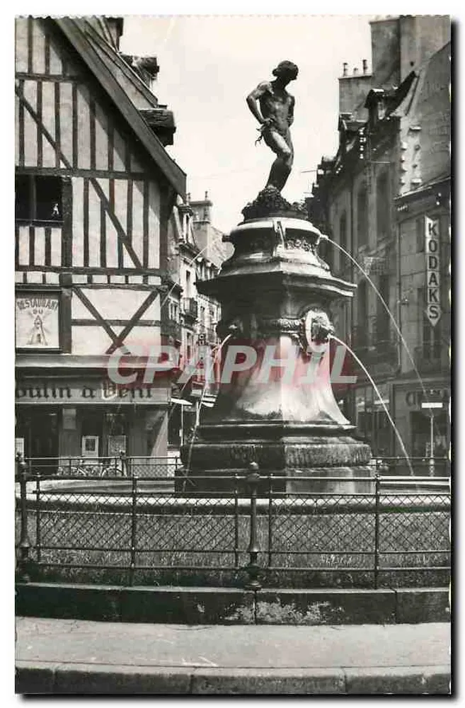 Fontaine de la Place François Rude — Dijon — Ausgabe E. PROTET - Vorderseite