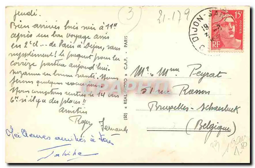 Dijon — Vista Geral — LL - Verso