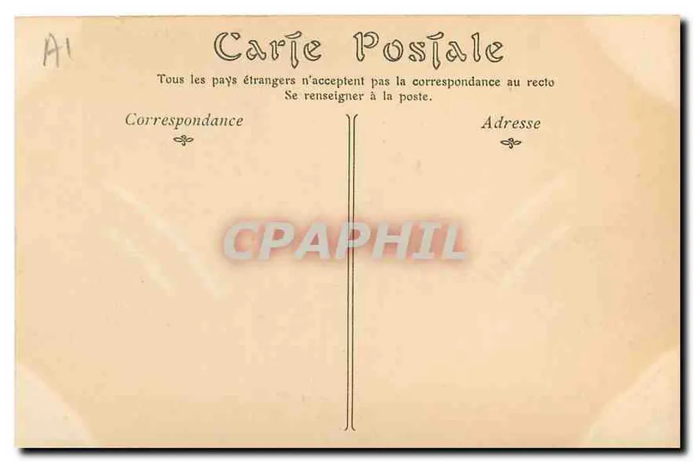 Dreux — Saint-Pierre Church — Unidentified Publisher, Series No. 1 - Back