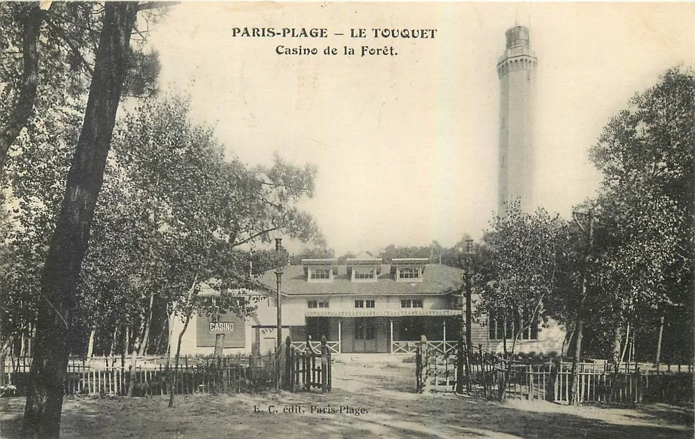 Paris-Plage – Le Touquet – Casino de la Forêt — E. C. Verlag Paris-Plage - Vorderseite