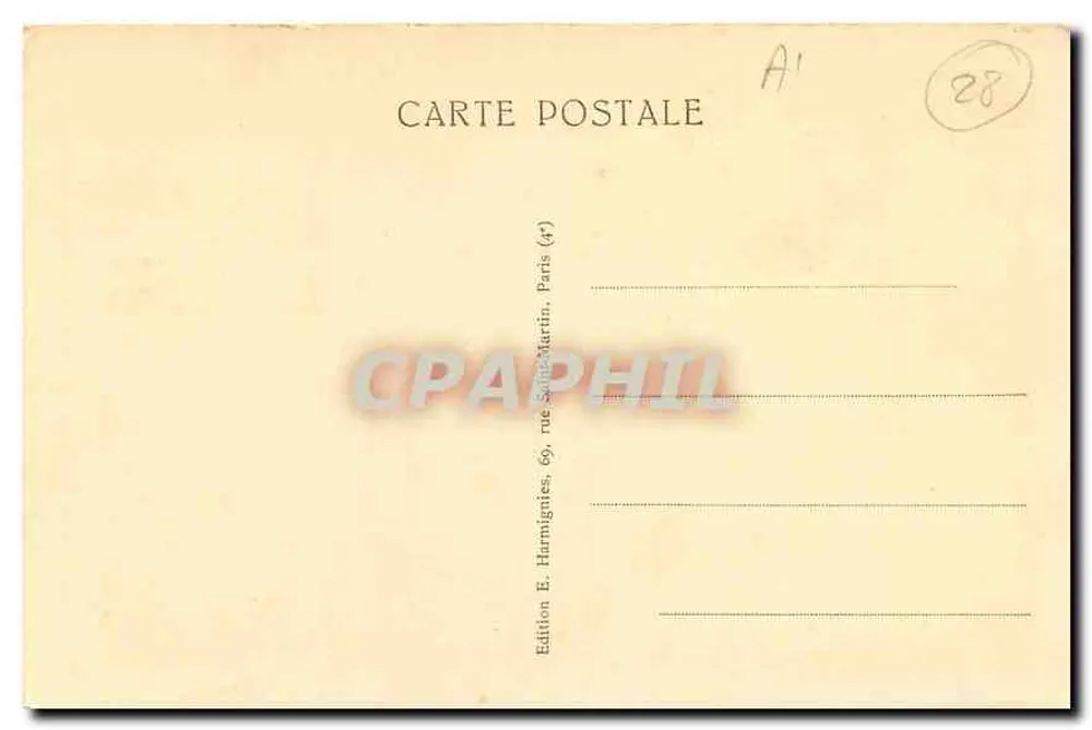 Chartres — Scalinate della Regina Berthe — Harmigniel - Verso