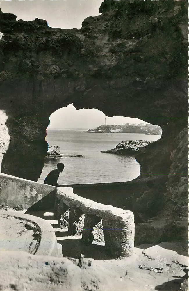 Ansicht des Felsen der Jungfrau — Biarritz — Éditions Chanteclo - Vorderseite
