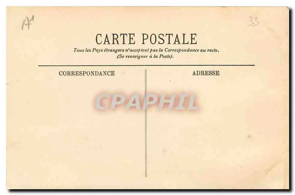 Arcachon — Kasyno (dawniej zamek Deganne) — LL. - Rewers