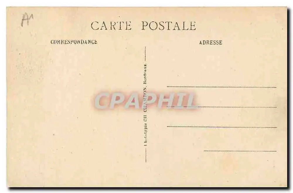 Bordeaux — La Tour Pey-Berland — C.B. n°112 - Verso