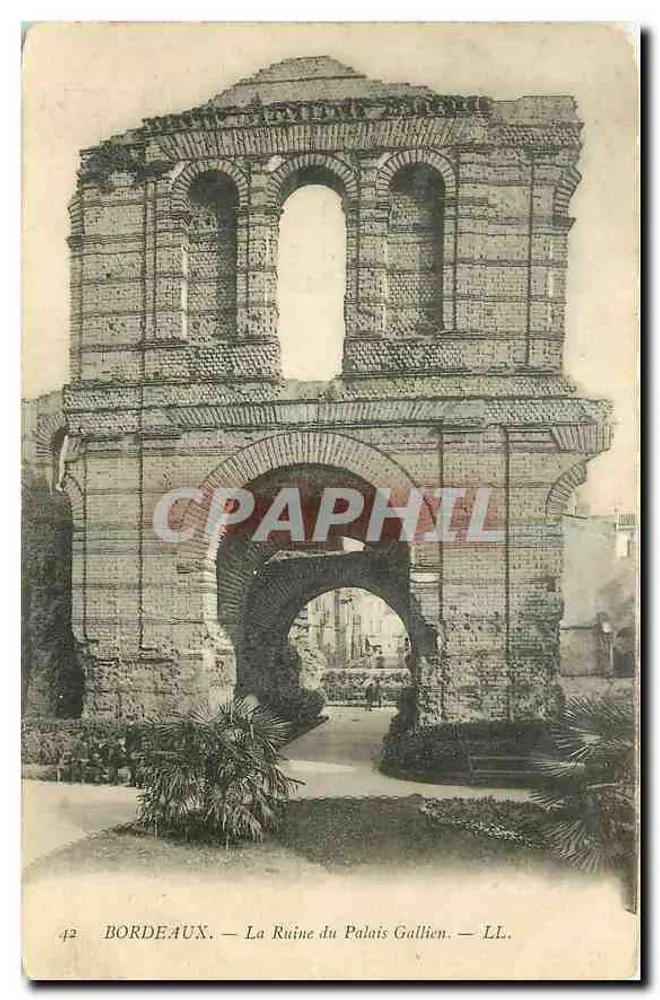 Bordeaux — La Ruine du Palais Gallien — LL. n°42 - Recto