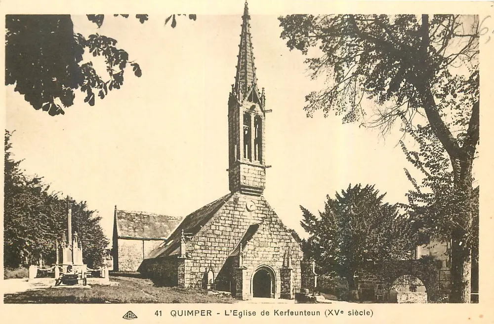 The Church of Kerfeunteun — 15th Century — Quimper, 41 - Front