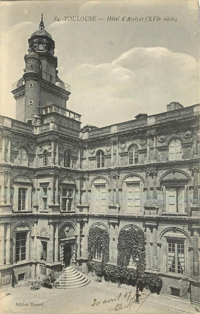 Toulouse — Hotel d'Assézat (XVI secolo) — Edizione Bayard, n°84 - Recto