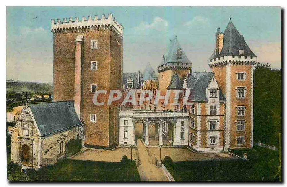 Le Château Henri IV — Pau — éditeur C.C. 187 - Recto