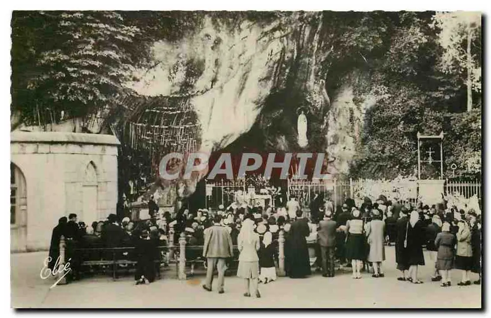 Lourdes — A Grotta — Editor Elcé, n° 1837 - Frente