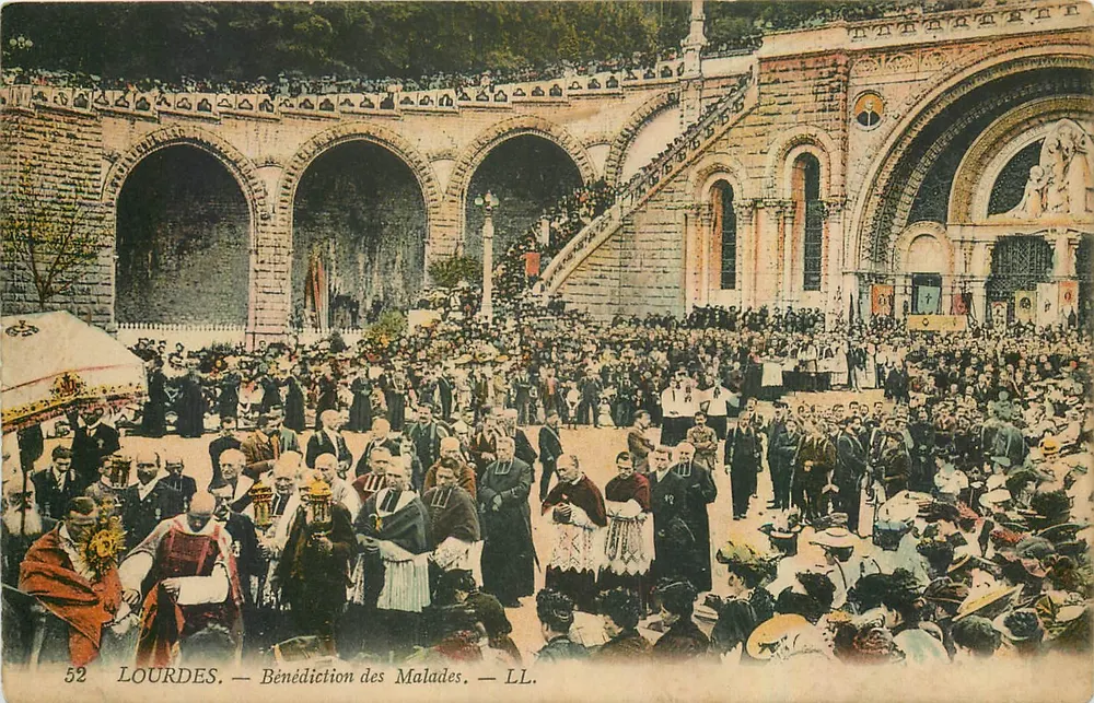 Lourdes — Bênção dos Doentes — LL. - Frente