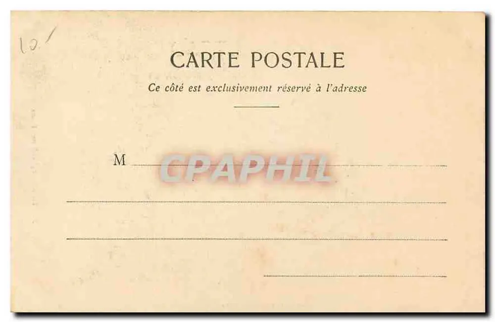Pontoise - Iglesia de Notre-Dame — editor Ponnot A. Seyet, número de serie no visible - Reverso