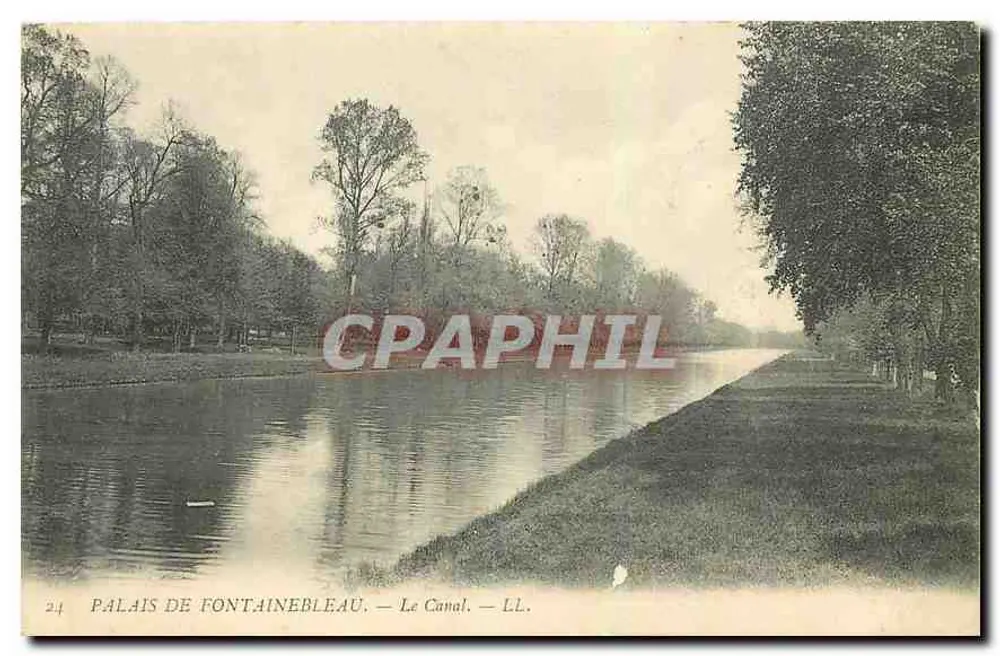 Palácio de Fontainebleau — O Canal — LL. - Frente