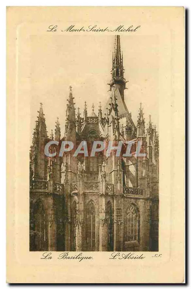 A Basílica — A Abside — O Monte-São-Miguel — L.C. - Frente