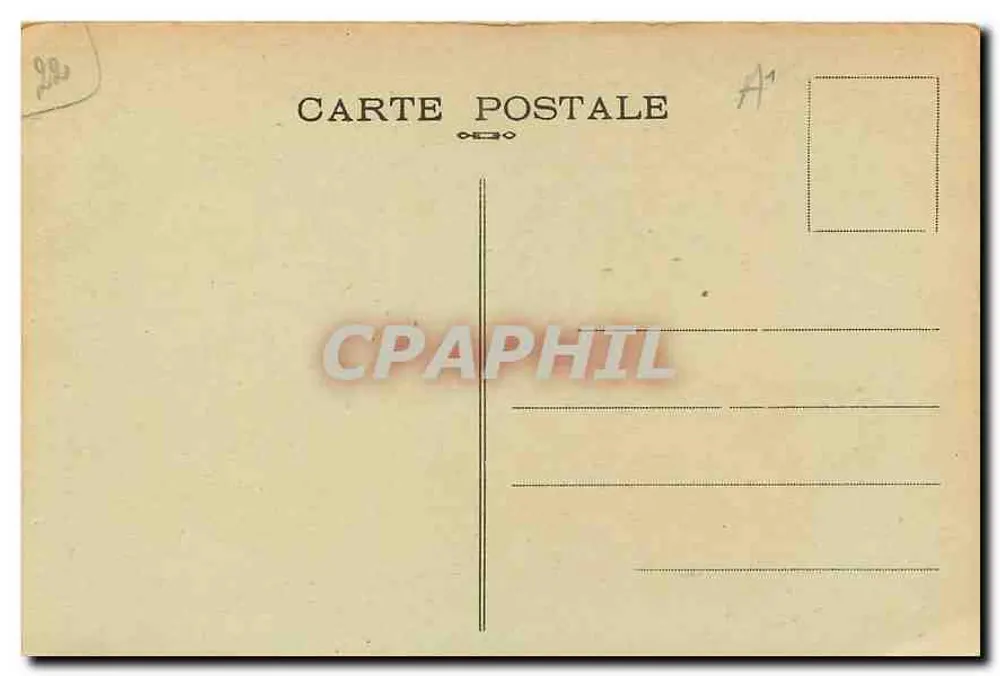 Iglesia de Perros — Portal Gótico — Colección E. Hamon, n° 5 - Reverso