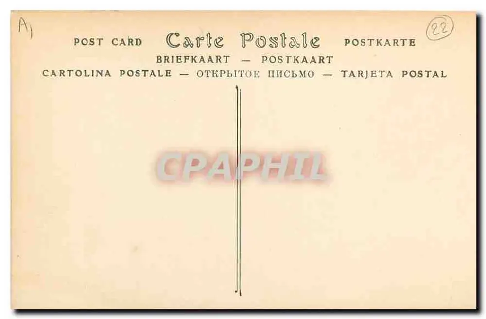 Ilha de BREHAT (C.-du-N.) — O Gouffre do Paon — ND Fot. - Verso