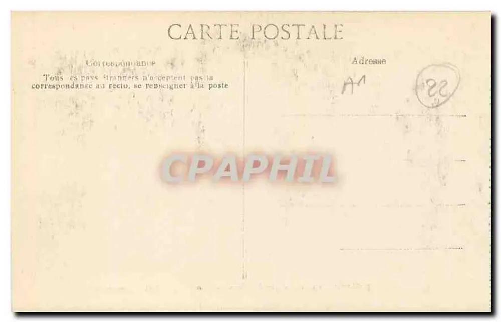 Dinan — Vista del barrio Saint-Sauveur — Costa de Esmeralda — Editor E.P.D. n° 592 - Reverso